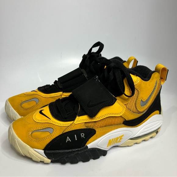 Nike Air‎ Max Speed turf Steelers black yellow white womens size 9 2018 athletic - Picture 2 of 9